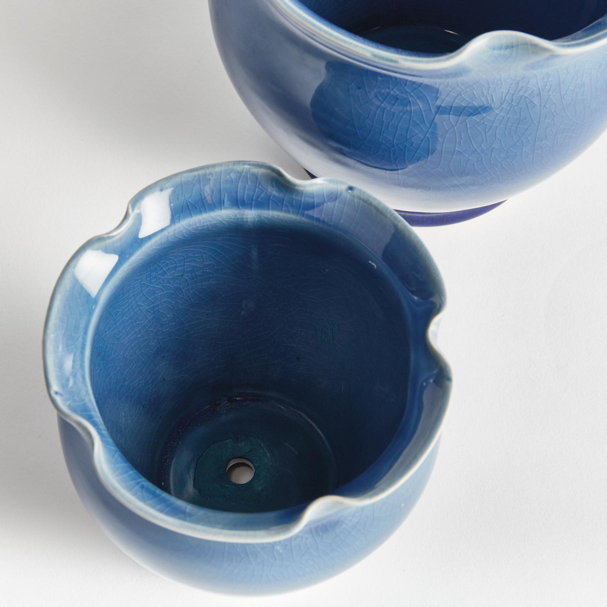 Napa Blue MEGAN POTS, SET OF 2