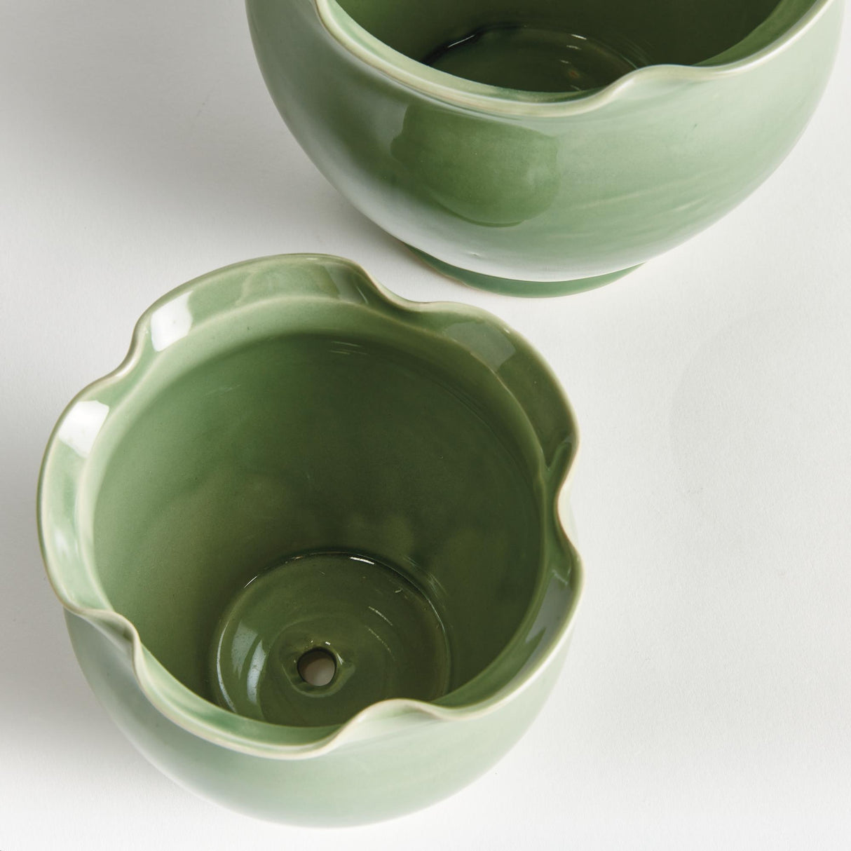 Napa Green MEGAN POTS, SET OF 2