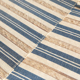 Napa Blue/Natural BARCLAY BUTERA SYCAMORE CANYON STRIPED RUNNER
