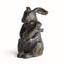 Napa Black/Bronze MOTHER RABBIT SCULPTURE