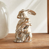 Napa White Ash Gold MOTHER RABBIT SCULPTURE