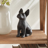 Napa Black/Bronze GOOD BOY DOG SCULPTURE