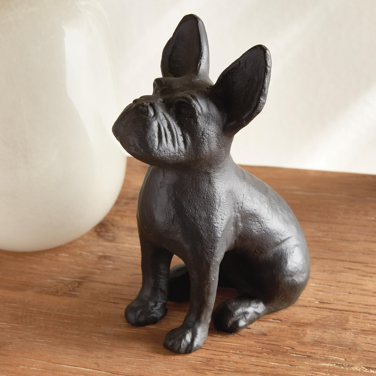Napa Black/Bronze GOOD BOY DOG SCULPTURE