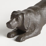 Napa Black/Bronze PLAYFUL DOG SCULPTURE