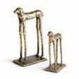 Napa Gold TWO HOUNDS, SET OF 2