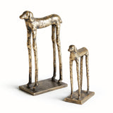 Napa Gold TWO HOUNDS, SET OF 2