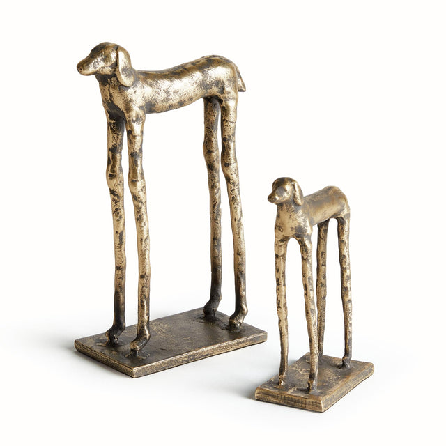 Napa Gold TWO HOUNDS, SET OF 2