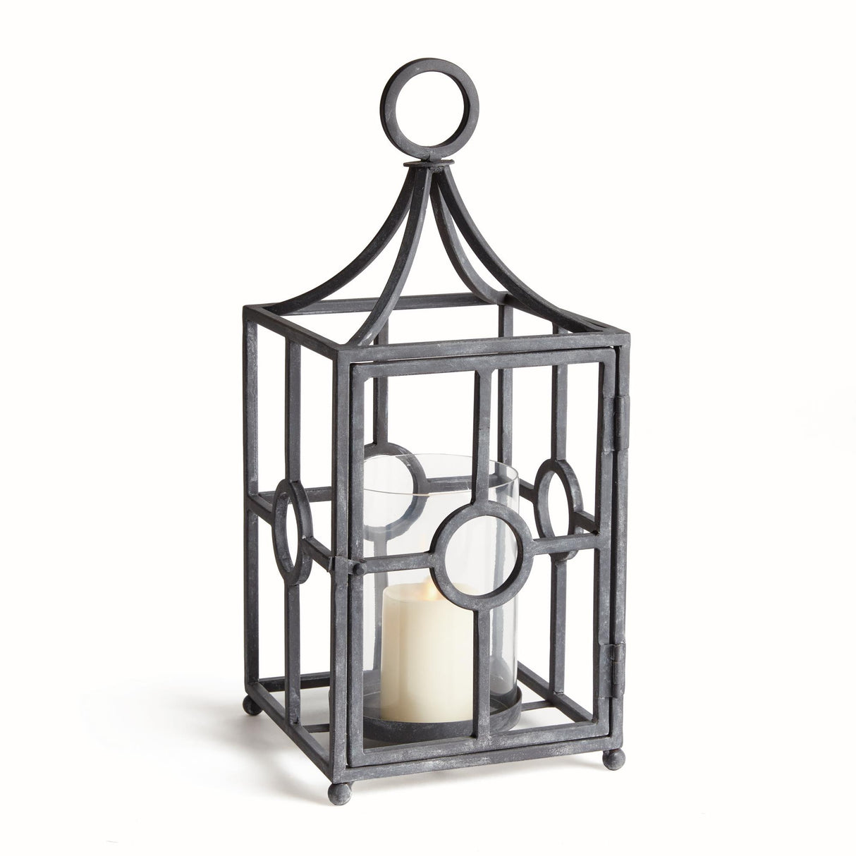 Napa Aged Zinc TERRAZZA OUTDOOR CANDLEHOLDER