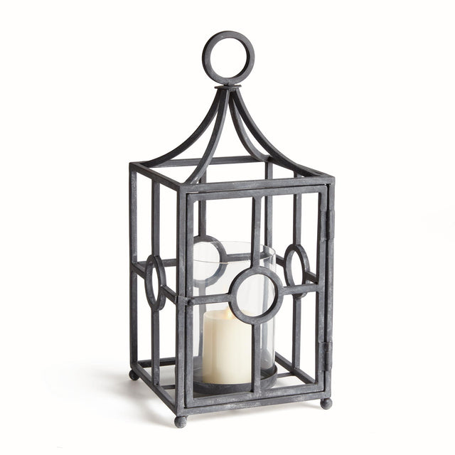 Napa Aged Zinc TERRAZZA OUTDOOR CANDLEHOLDER