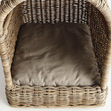 Napa Gray NORMANDY CANOPY PET BED LARGE