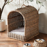 Napa Gray NORMANDY CANOPY PET BED LARGE