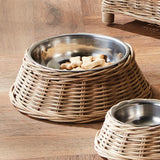 Napa Gray NORMANDY PET BOWL LARGE