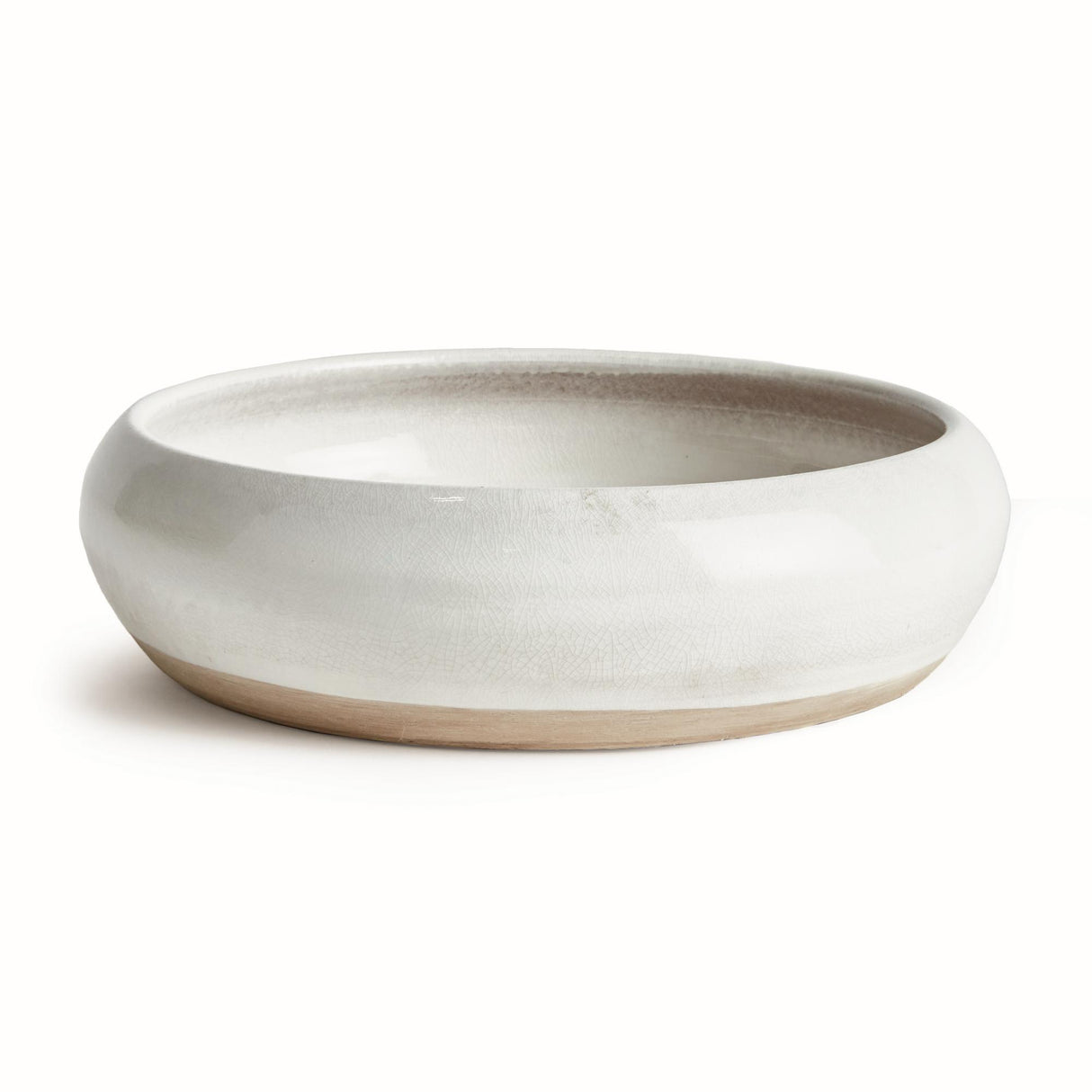 Napa White/Natural LAYTON DECTORATIVE BOWL