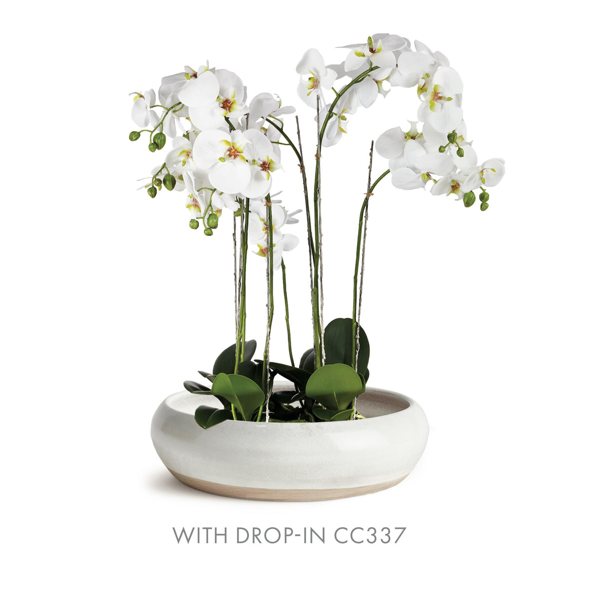 Napa White/Natural LAYTON DECTORATIVE BOWL