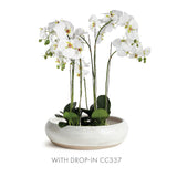 Napa White/Natural LAYTON DECTORATIVE BOWL