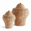 Napa Natural WATER HYACINTH GINGER JARS, SET OF 2