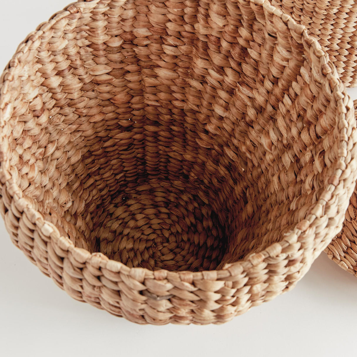 Napa Natural WATER HYACINTH GINGER JARS, SET OF 2