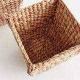 Napa Natural WATER HYACINTH TAPERED BASKETS, SET OF 2