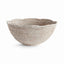 Napa Whitewash BURMA RATTAN SCALLOPED EDGE BOWL LARGE