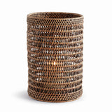 Napa Warm Brown BURMA RATTAN HURRICANE LARGE