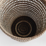 Napa Graywash BURMA RATTAN HURRICANE LARGE
