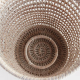 Napa Whitewash BURMA RATTAN HURRICANE LARGE