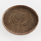 Napa Warm Brown BURMA RATTAN SERVING STAND