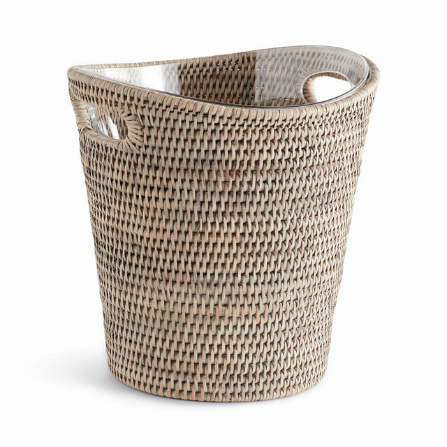 Napa Graywash BURMA RATTAN BEVERAGE TUB SMALL