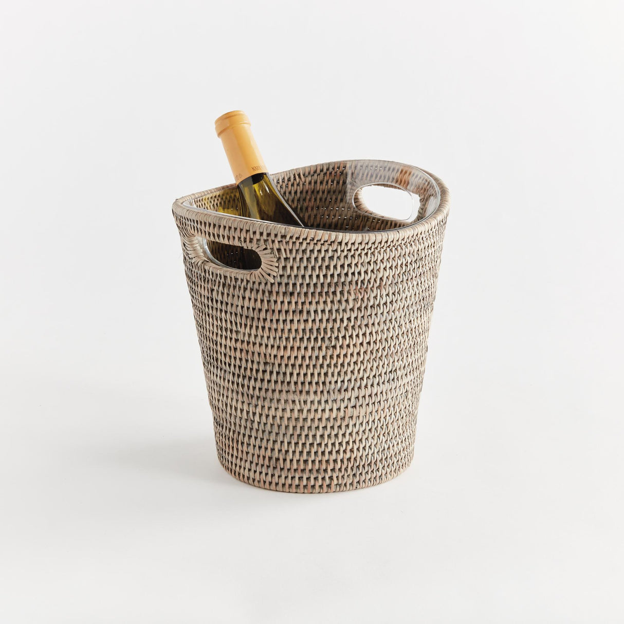 Napa Graywash BURMA RATTAN BEVERAGE TUB SMALL