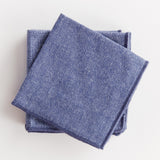 Napa Navy BARCLAY BUTERA MIRAMAR COCKTAIL NAPKINS, SET OF 4