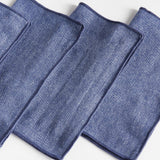 Napa Navy BARCLAY BUTERA MIRAMAR COCKTAIL NAPKINS, SET OF 4