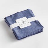 Napa Navy BARCLAY BUTERA MIRAMAR COCKTAIL NAPKINS, SET OF 4