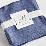 Napa Navy BARCLAY BUTERA MIRAMAR COCKTAIL NAPKINS, SET OF 4