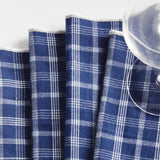 Napa Navy BARCLAY BUTERA OAKWOOD COCKTAIL NAPKINS, SET OF 4