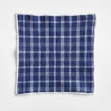 Napa Navy BARCLAY BUTERA OAKWOOD COCKTAIL NAPKINS, SET OF 4