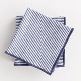 Napa Navy BARCLAY BUTERA VISTA COCKATIL NAPKINS, SET OF 4