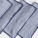 Napa Navy BARCLAY BUTERA VISTA COCKATIL NAPKINS, SET OF 4