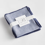Napa Navy BARCLAY BUTERA VISTA COCKATIL NAPKINS, SET OF 4