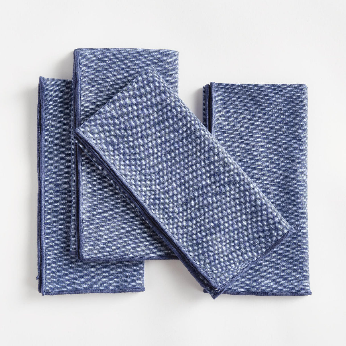 Napa Navy BARCLAY BUTERA MIRAMAR DINNER NAPKINS, SET OF 4