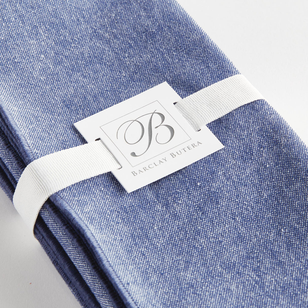 Napa Navy BARCLAY BUTERA MIRAMAR DINNER NAPKINS, SET OF 4
