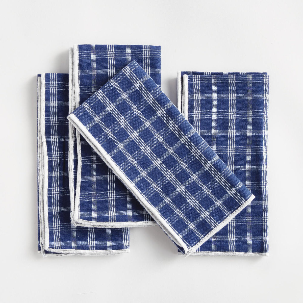 Napa Navy BARCLAY BUTERA OAKWOOD DINNER NAPKINS, SET OF 4