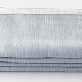 Napa Blue/White PAIGE DINNER NAPKINS, SET OF 4