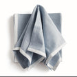 Napa Blue/White PAIGE DINNER NAPKINS, SET OF 4