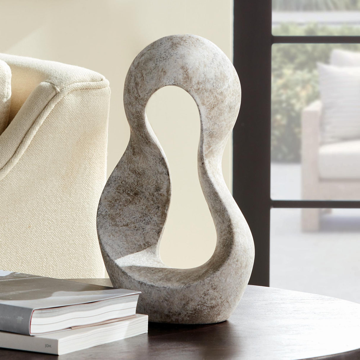 Napa Matte Brown LYRA SCULPTURE