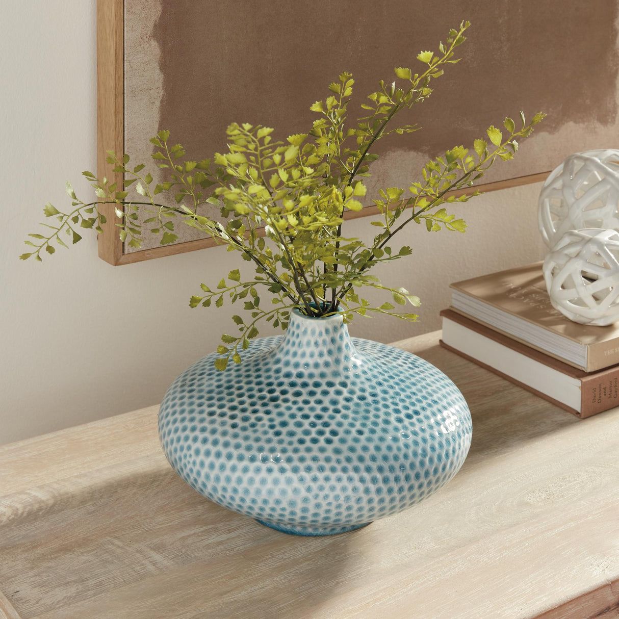 Napa Blue MIRO VASE SHORT