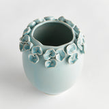 Napa Ice Blue PETITE FLEUR VASE SHORT