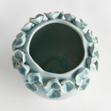 Napa Ice Blue PETITE FLEUR VASE SHORT