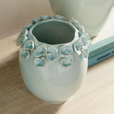 Napa Ice Blue PETITE FLEUR VASE SHORT