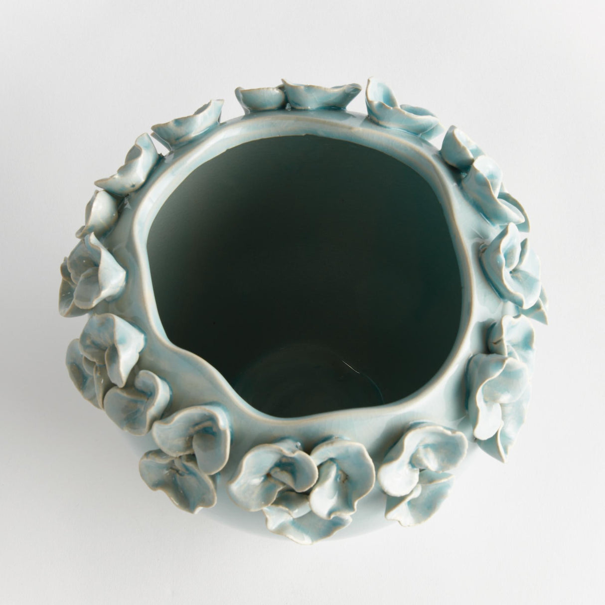 Napa Ice Blue PETITE FLEUR VASE TALL