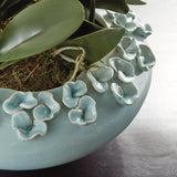 Napa Ice Blue PETITE FLEUR DECORATIVE BOWL